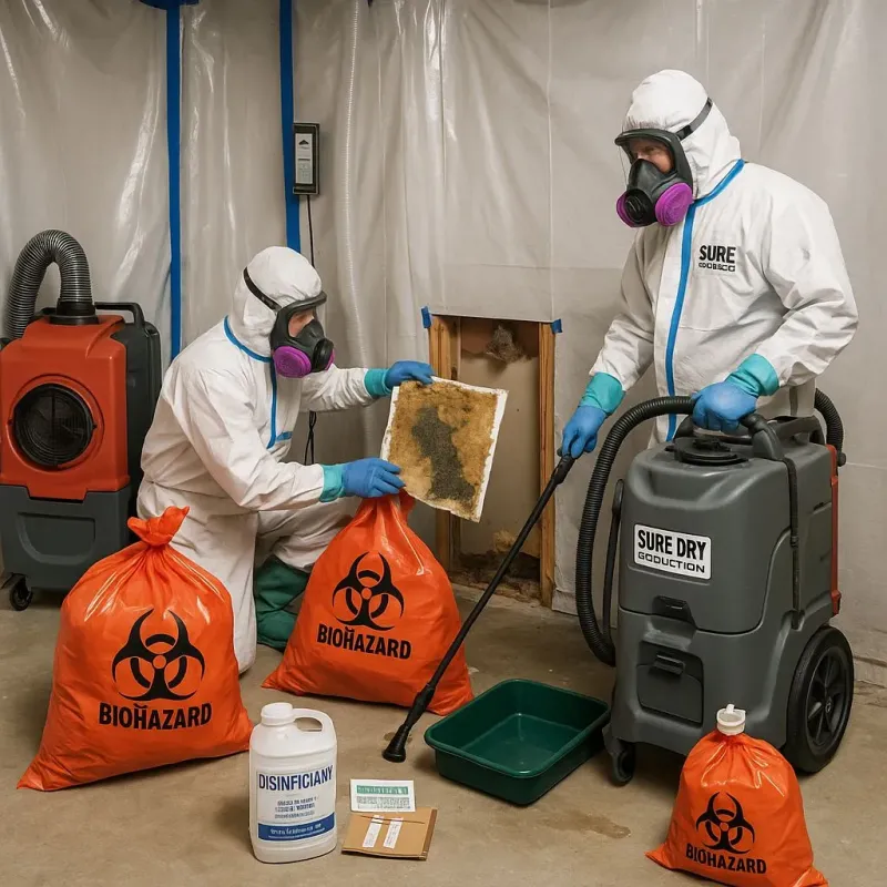 Contaminated Water Handling Protocols process in Mountain House, CA